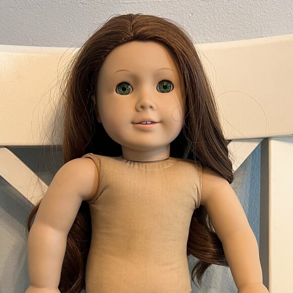 American Girl Other - American Girl doll Pleasant Company green eyes brown hair